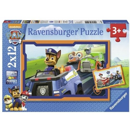 Ravensburger puzzle (slagalice) - Paw patrol trke RA07591 Slike