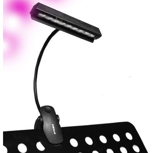  Lampa za notne stalke, LED, Crna Slike