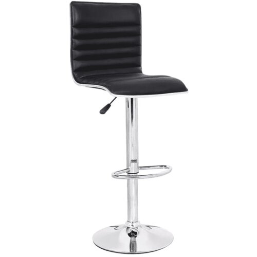 L_Decor Barska Stolica Line D-609 PU Crna Cene