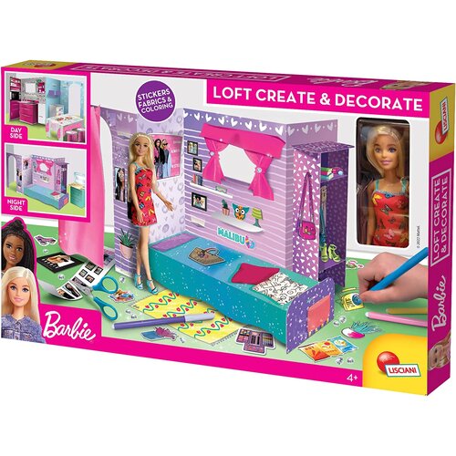 Lisciani Barbie My night&amp;amp;day loft Slike