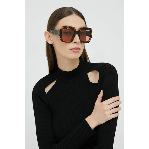 Gucci Sončna očala ženska, rjava barva