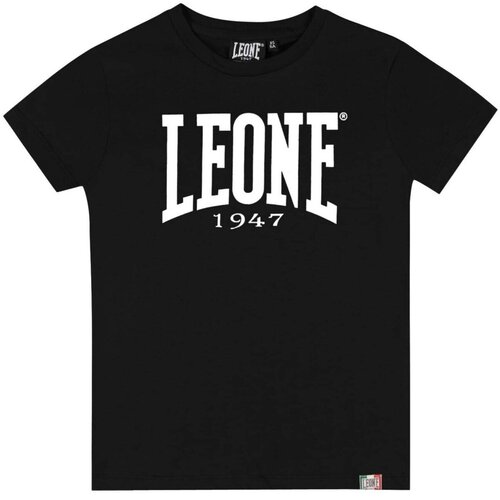 Leone 1947 Majice s kratkimi rokavi Boy T-Shirt Short Sleeves Basic Črna Cene