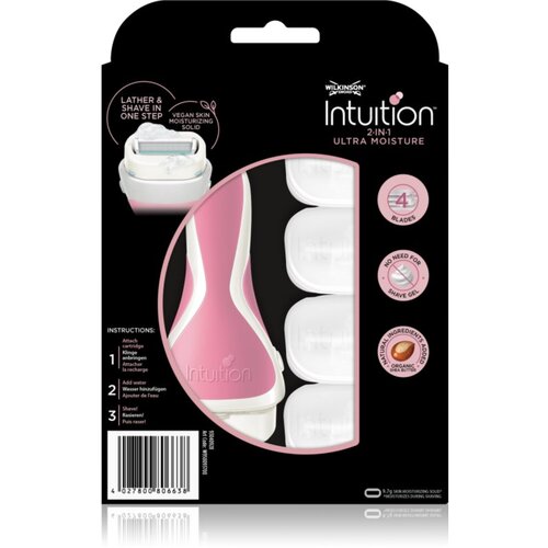 Wilkinson Sword Intuition 2in1 Ultra Moisture Razor brijač + zamjenske britvice 5 kom Cijene