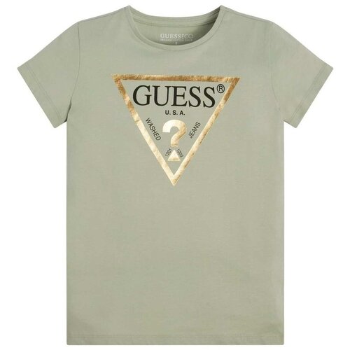 Guess Majice s kratkimi rokavi SS T SHIRT CORE Zelena Slike