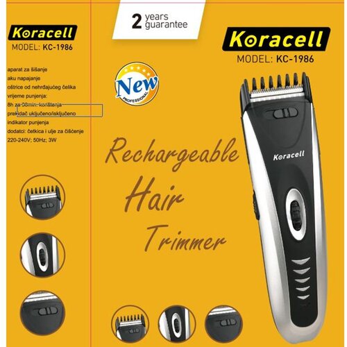 Koracell bežićni šišač KC-1986 Cijene