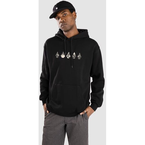 Volcom Watanite Po Pulover s kapuco black Cene