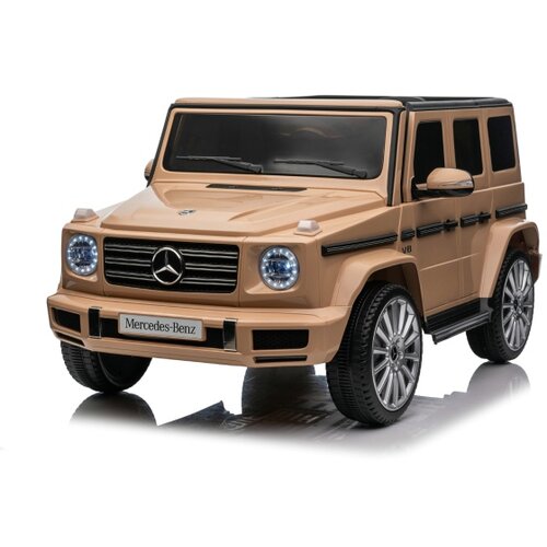 Premium Stil Dečiji automobil na akumulator - Mercedes Benz G500 4×4 Zlatna boja peska Slike