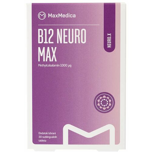 Max Medica B12 Neuro Max, 30 sublingvalnih tableta Cene