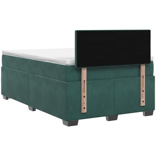  Boxspring krevet s madracem Tamnozelena 120 x 190 cm Bar&amp;scaron;un Slike