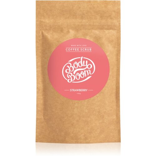 BodyBoom Strawberry kavin piling za telo 100 g Cene