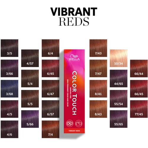 Wella Professionals Color Touch Vibrant Reds barva za lase odtenek 5/66 60 ml Slike