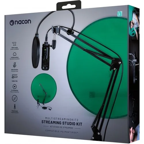 Nacon Multi Streaming Kit (ps4/ps5/pc) + Green Screen