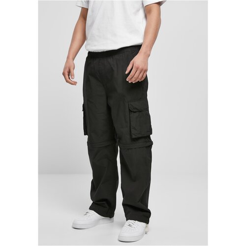 UC Men Zip Away Pants black Slike