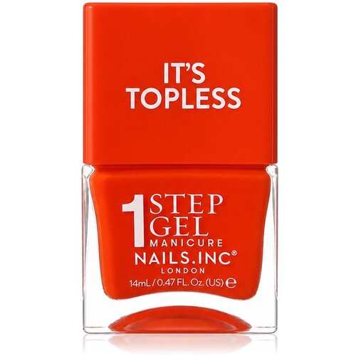 Nails Inc. It&amp;#039;s Topless 1 Step Gel lak za nokte (Jennifer) 14 ml Slike