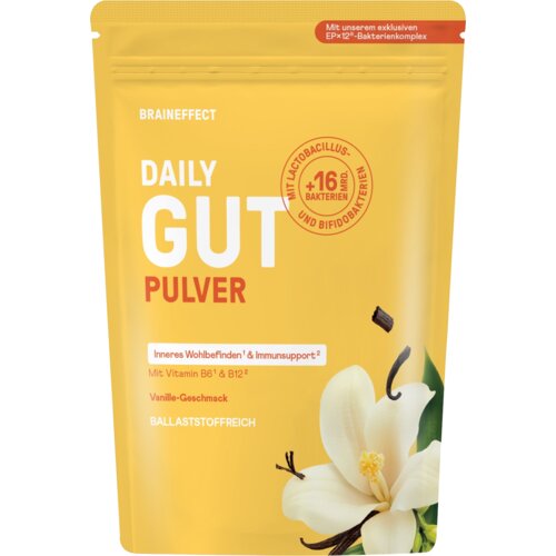 BRAINEFFECT DAILY GUT Powder - Vanilla Slike