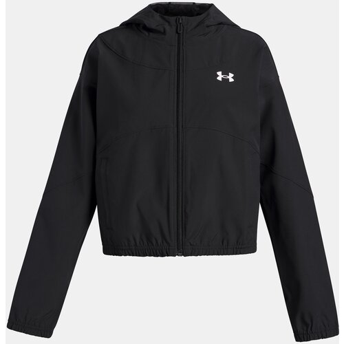 Under Armour UA Rival Woven HD Jacket-BLK Girls&amp;#039; Jacket - Girls Slike