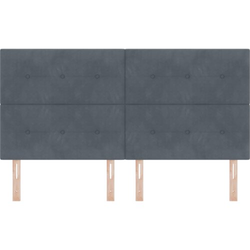  LED Uzglavlje Tamno Sivo 90 cm Bar&amp;scaron;un Slike