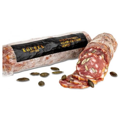 Oljarna Kocbek, Gorazd Kocbek s.p. suha salama z bučnimi semeni kocbek, cca 300g Slike