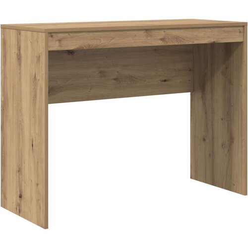 vidaXL Pisalna Miza Umetni hrast Inženirski les 100 x 40 x 76 cm Cene