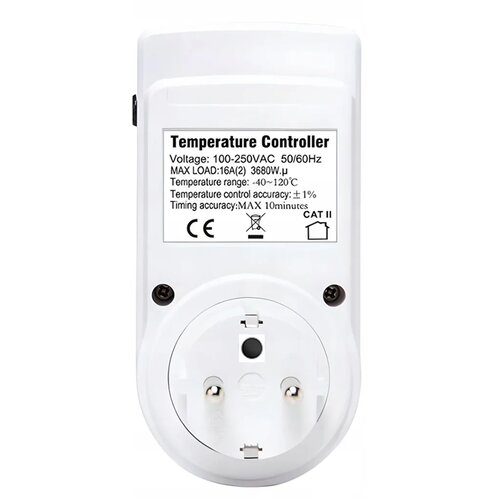  Termostat s utičnicom 230V E6185 Slike