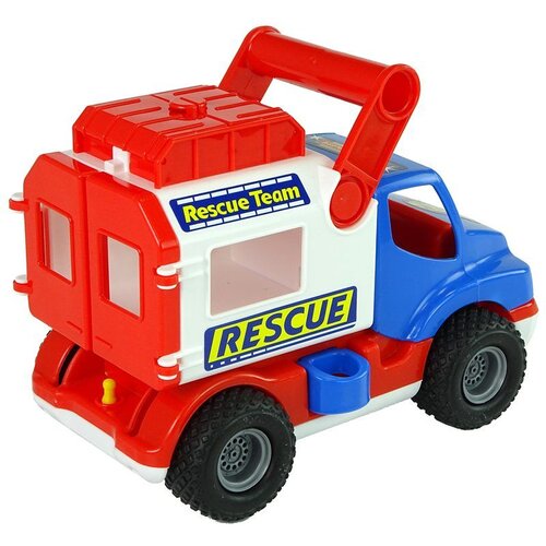  Dječji kamion Rescue bijelo - plavi Slike