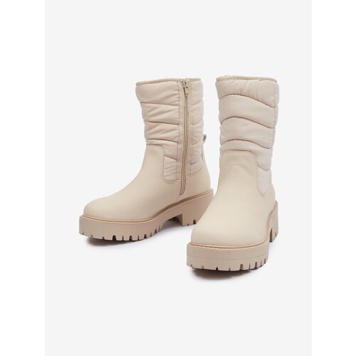 Orsay Beige Women's Winter Boots - Women's Slike