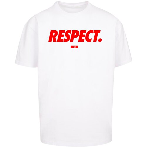 Mister Tee Men&amp;#039;s T-shirt Football&amp;#039;s Coming Home Respect white Slike