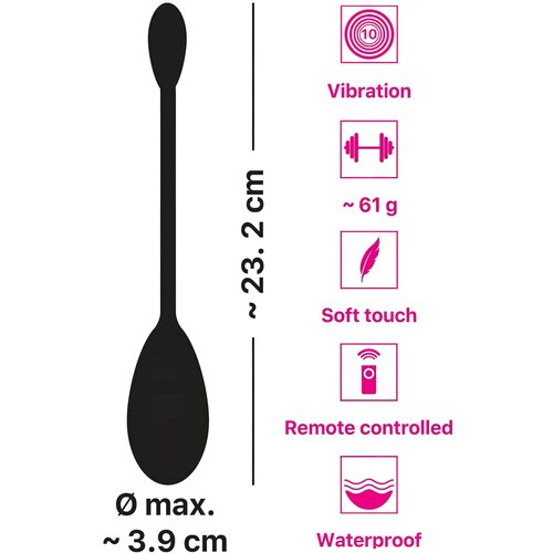 Training Pleasure Balls RC Single Vibrating Love Ball Purple Slike
