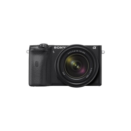 Sony Alpha 6600 fotoaparat kit (18-135mm objektiv), črn Cene