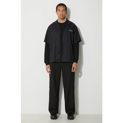 Carhartt WIP Chase Majica z dolgimi rokavi black / gold Slike
