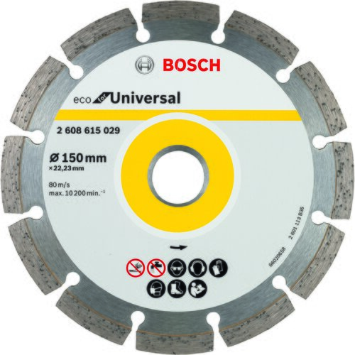 Bosch eco for universal segmentna dijamantska rezna ploča Slike