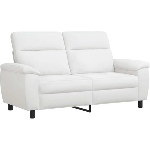 Set sofe 2 pcs Bijela Tkanina - Bijela 2-sjedalna (140 cm) + 3-sjedalna Slike
