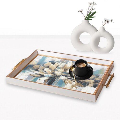Aberto Design Poslužavnik TPB9841 50 x 29 x 3.5 cm, Šareni Cene