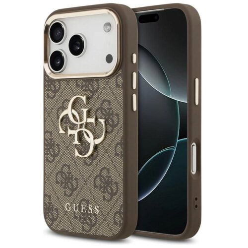 SAS CG MOBILE Maska Guess 4G Big Classic Logo za iPhone 17 Pro Max/ 18 Pro Max braon Cene