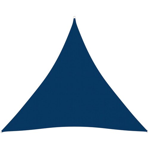 vidaXL Jedro protiv sunca od tkanine Oxford trokutasto 5x5x5 m plavo Cijene