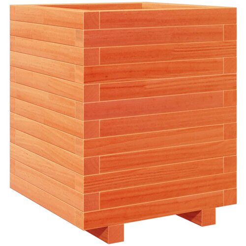 Maison Chic Vrtno cvetlično korito - Cvetlični Lonec voščeno 40x40x49,5 cm trdna borovina, (21790122) Cene
