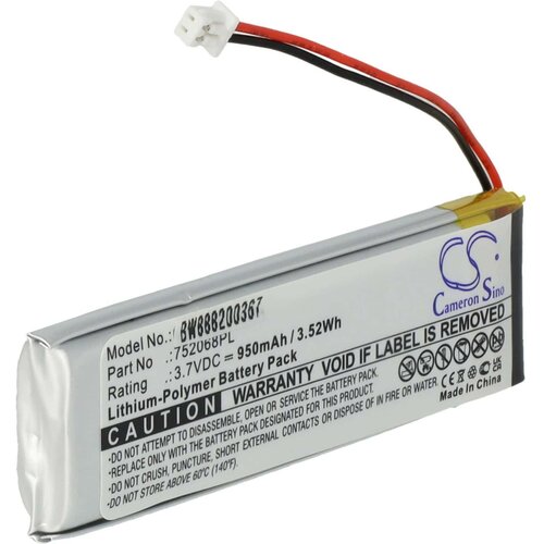 VHBW Baterija za Midland BTX1 / BTX2, 950 mAh Slike