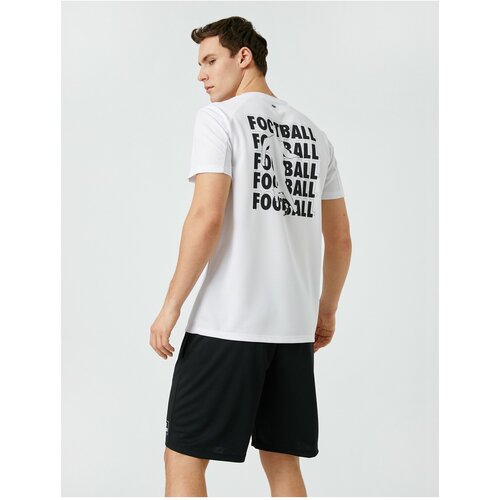 Koton Sports T-Shirt Football Printed Short Sleeve Crew Neck Slike