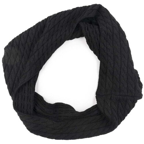 Leone 1947 &Scaron;ali & Rute Winter Knitted Scarf Črna Cene