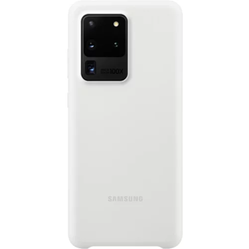 Samsung original silikonski ovitek ef-pg988twe za galaxy s20 ultra g988 - bel