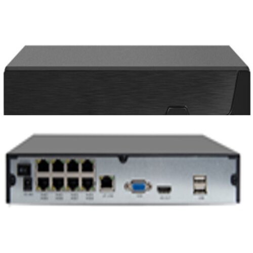 Gembird NVR-P3008QT-POE 8CH GMB 8 kanala do 8 megapiksela H.265 HI EASY App Onvif P2P, iCloud do 6TB, POE Cene