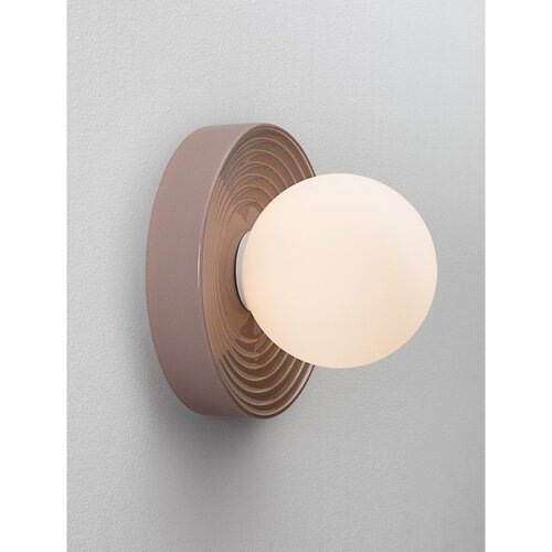 Nova Luce Svjetlo smeđa zidna lampa keramička Orbique &amp;ndash; Slike