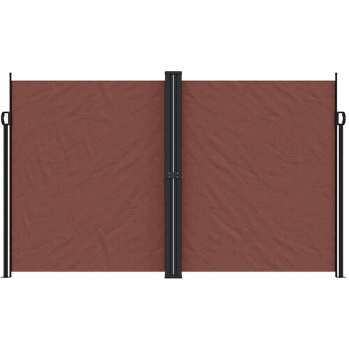 VidaXL Bočna tenda na uvlačenje smeđa 200 x 600 cm Slike