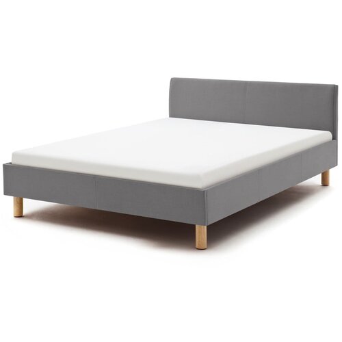 Meise Möbel svijetlo sivi bračni krevet Lena, 120 x 200 cm Cijene