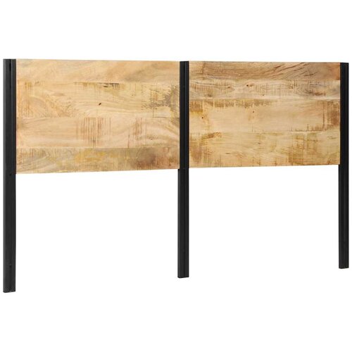 Uzglavlje 180 cm Puno drvo Mango i željezo Cijene