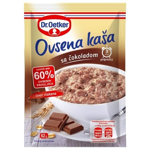 Dr. Oetker DR.OETKER ovsena kaša čokolada 60g Cene