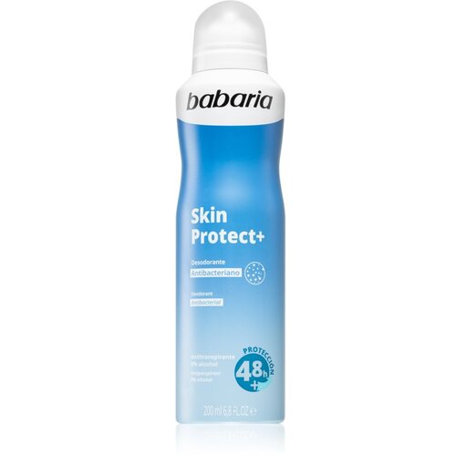 Babaria Deodorant Skin Protect+ dezodorans u spreju s antibakterijskim sastavom 200 ml Slike