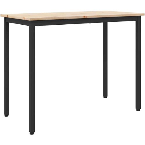  Stol Prirodna 100 x 50 x 77 cm Inženjerska drva i čelik Cijene