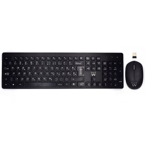 Ewent tipkovnica in miška wireless multimedia combo, usb, slo Cene