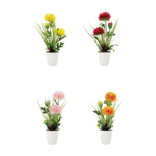  CVIJEĆE U SAKSIJI 35CM MARGARITE PVC 77160 Slike